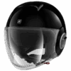 Shark Nano Blank BLK Zwart Jethelm -Shark Winkel shark nano blank blk black