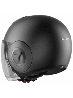 Shark Shark Nano Blank Mat Gun Metaal A06 Jethelm -Shark Winkel shark shark nano blank mat gun metal mat a06 2