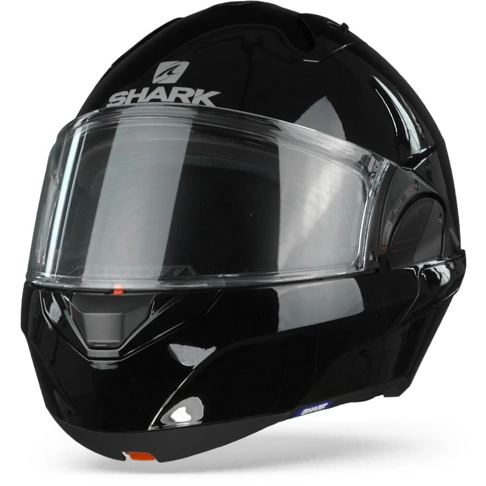 Shark Evo ES BLK Blank Zwart Systeemhelm 3 Shark Evo ES BLK Blank Zwart Systeemhelm