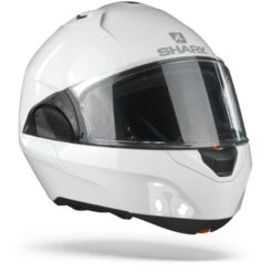 Shark Evo ES WHU Blank Wit Azuur Systeemhelm -Shark Winkel shark evo es white azur whu.33 1