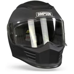 Simpson Speed Mat Zwart Integraalhelm 11 Simpson Speed Mat Zwart Integraalhelm -Shark Winkel simpson speed matt black.35