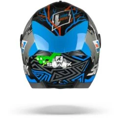 Shark Skwal 2 Noxxys Zwart Blauw Zilver KBS Integraalhelm -Shark Winkel skywall 2 2 noxxys kbg black blue green.19 1