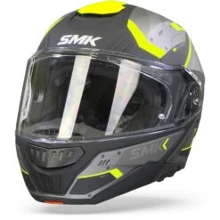 SMK Gullwing Tekker Grijs Geel Systeemhelm 10 SMK Gullwing Tekker Grijs Geel Systeemhelm -Shark Winkel smk gullwing tekker grey yellow frontpage