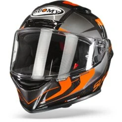 Suomy TX Pro Advance Zwart Oranje Integraalhelm 9 Suomy TX Pro Advance Zwart Oranje Integraalhelm -Shark Winkel suomy tx pro advance black orange frontpage