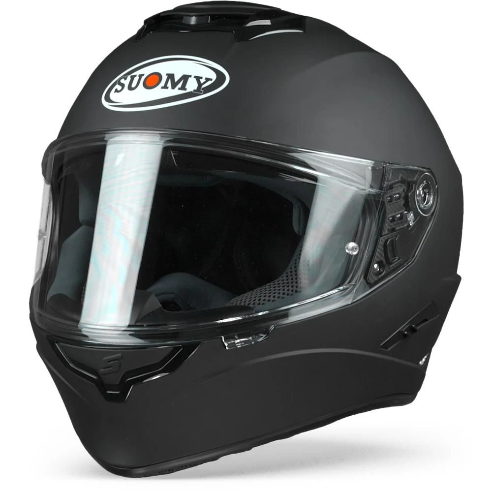 Suomy Stellar Plain Mat Zwart Integraalhelm 4 Suomy Stellar Plain Mat Zwart Integraalhelm - Afbeelding 2