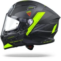 Suomy Speedstar Airplane Mat Grijs Geel Integraalhelm -Shark Winkel suomyspeedstarairplanemattgreyyellow.10 1